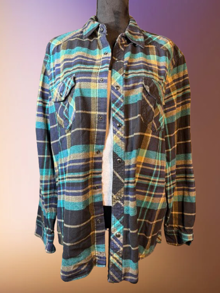 Drip too Hard - Backpatch Flannel