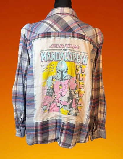 Mandalorian - Backpatch Flannel
