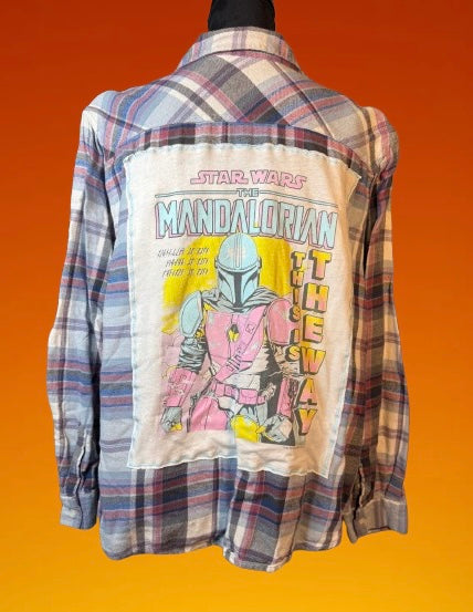 Mandalorian - Backpatch Flannel