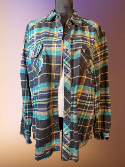 Drip too Hard - Backpatch Flannel