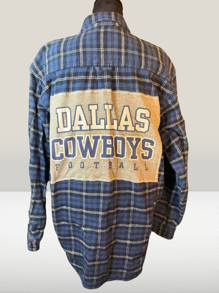Dallas Cowboys - Backpatch Flannel