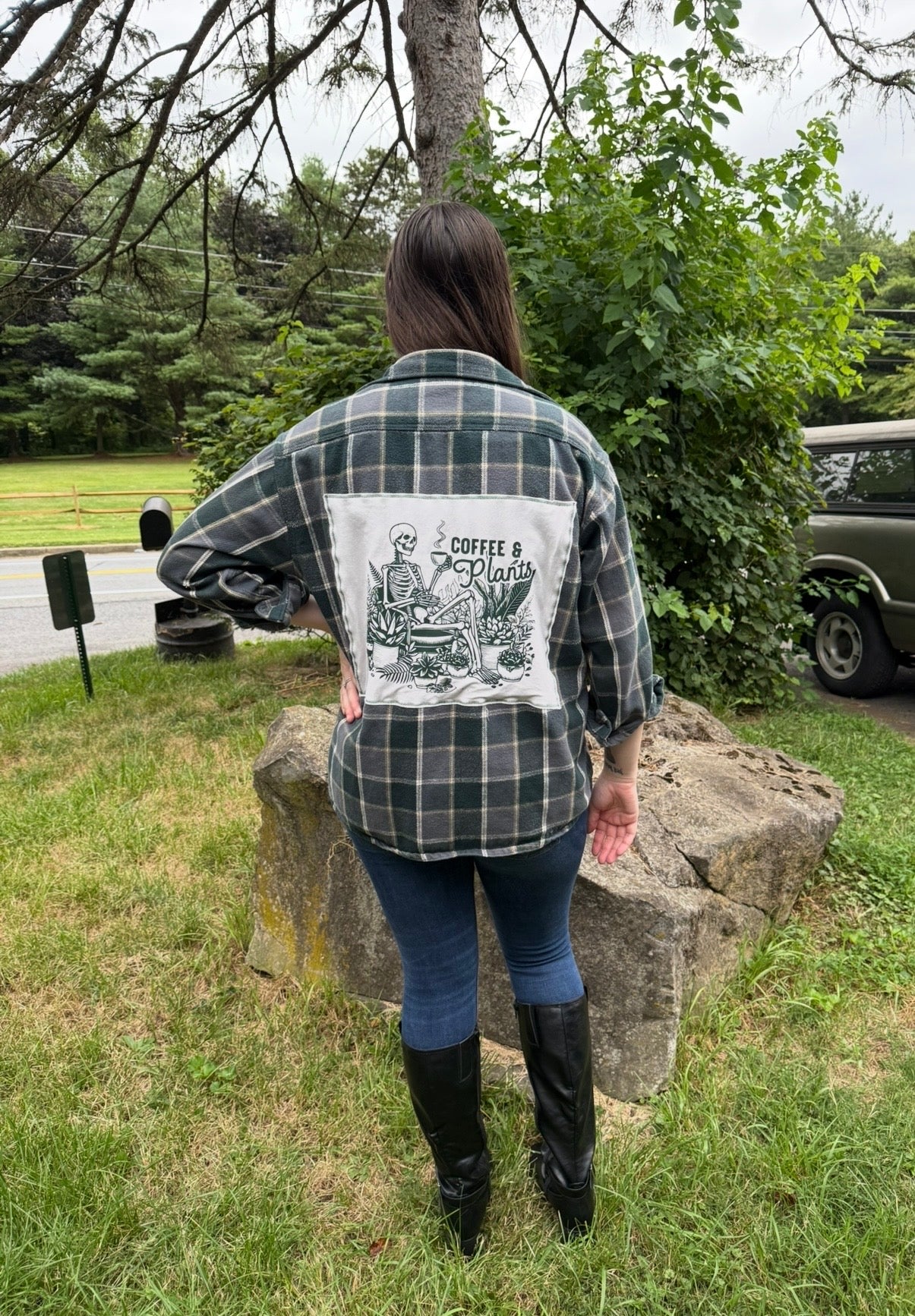 Custom Backpatch Flannel
